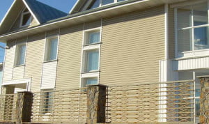 Отделка дома фасадными панелями Alta-profil